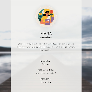 Plakat dekoracyjny Zimowy pejzaż