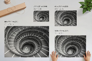 Plakat na ścianę Spiralna architektura