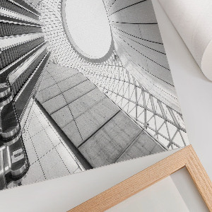 Plakat ścienny Futurystyczna architektura