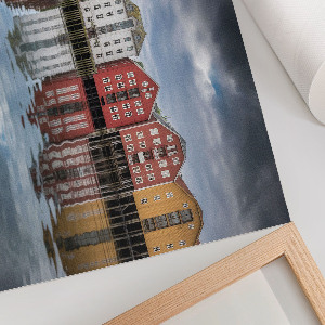 Plakat na ścianę Miejskie odbicie