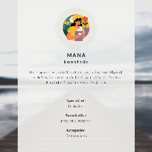 Plakat dekoracyjny Jezioro pomost