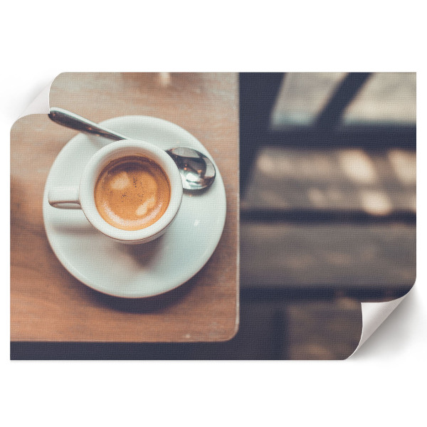 Plakat na płótnie Kawa moment