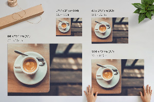 Plakat na płótnie Kawa moment