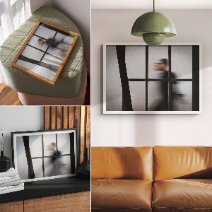 Plakat ścienny Dynamiczna sylwetka