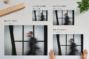 Plakat ścienny Dynamiczna sylwetka