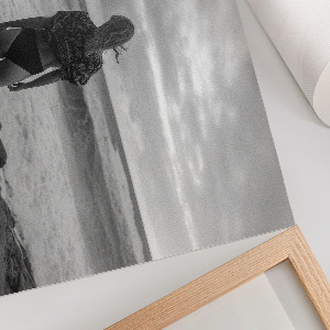 Plakat ścienny Kobieta nad wodą