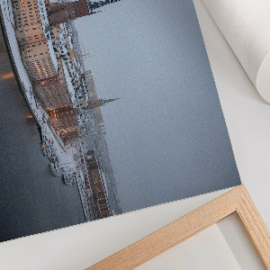 Plakat na płótnie Zimowa panorama