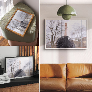 Plakat na ścianę Elegancki balet