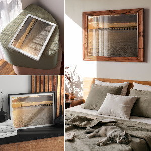 Plakat Zachód słońca