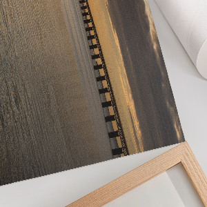 Plakat Zachód słońca