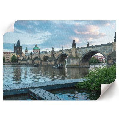Plakat na ścianę przedstawiający historyczny most