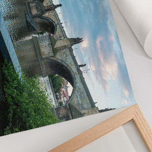 Plakat na ścianę Historyczny most