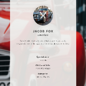 Plakat na ścianę Stylowy wóz