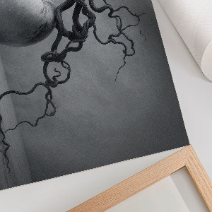 Plakat ścienny Jabłko z gałęziami