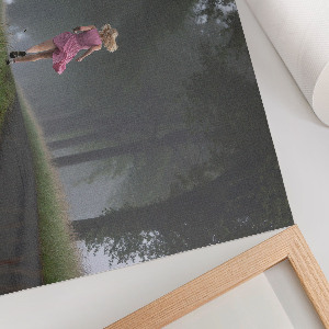 Plakat dekoracyjny Bieg przez las