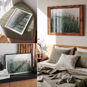 Plakat Tajemniczy las