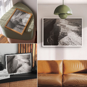 Plakat dekoracyjny Spokojne fale