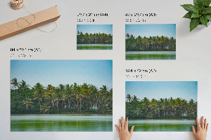 Plakat na płótnie Tropikalny widok