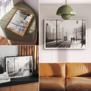 Plakat ścienny Miejski spokój