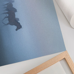 Plakat Galopujące konie