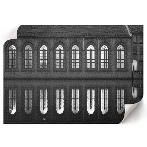 Plakat na ścianę Czarno-białe odbicie