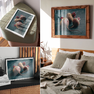 Plakat dekoracyjny Słodkie buraki