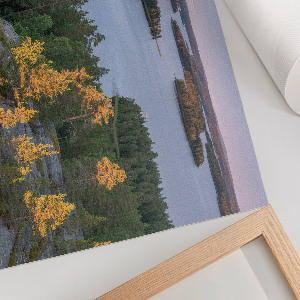 Plakat na płótnie Wyspy na wodzie