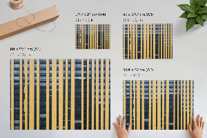 Plakat ścienny Nowoczesna fasada