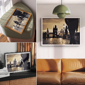 Plakat na ścianę Zabytkowe miasto