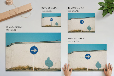 Plakat ścienny „Miejski klimat”