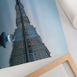 Plakat Miasto kanał