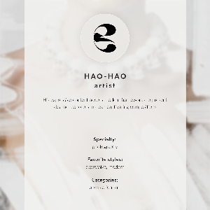 Plakat na płótnie Chmura głowa