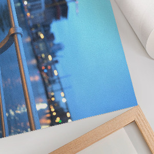 Plakat na ścianę Wieczorne miasto