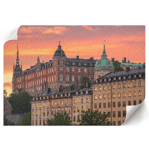 Plakat Miejski zachód