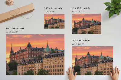 Plakat Miejski — zachód