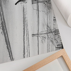 Plakat na płótnie Biała przygoda