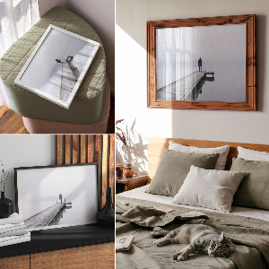 Plakat na ścianę Mglista tafla