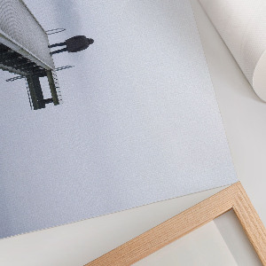 Plakat na ścianę Mglista tafla