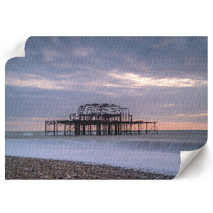 Plakat dekoracyjny Spokojne morze