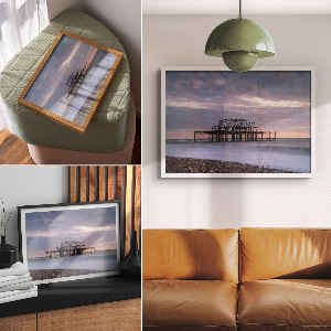 Plakat dekoracyjny Spokojne morze