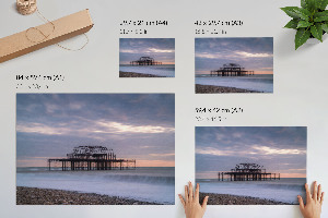 Plakat dekoracyjny Spokojne morze