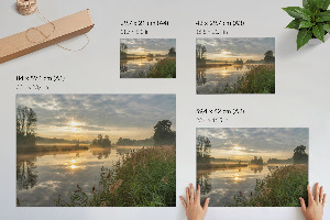 Plakat na płótnie Poranna mgła