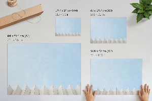 Plakat ścienny Geometryczna fasada