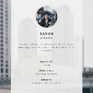 Plakat dekoracyjny Nocne miasto