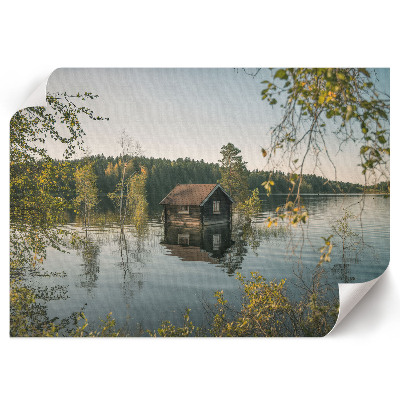 Plakat „Jeziorny spokój”
