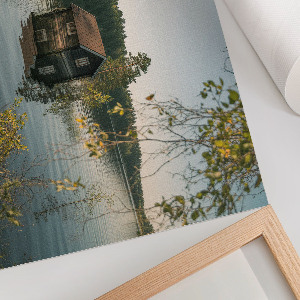 Plakat Jeziorny spokój