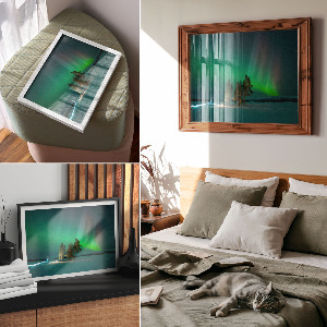 Plakat na ścianę Zorza magiczna