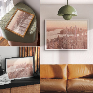 Plakat Miejska panorama