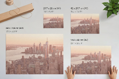 Plakat „Miejska panorama”
