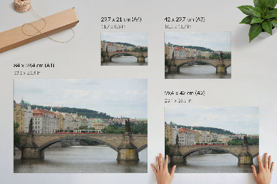 Plakat na płótnie z motywem miejskiego krajobrazu